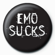 Badge Emo Sucks