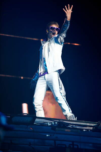 Принти на полотні Justin Bieber performing at the NIA