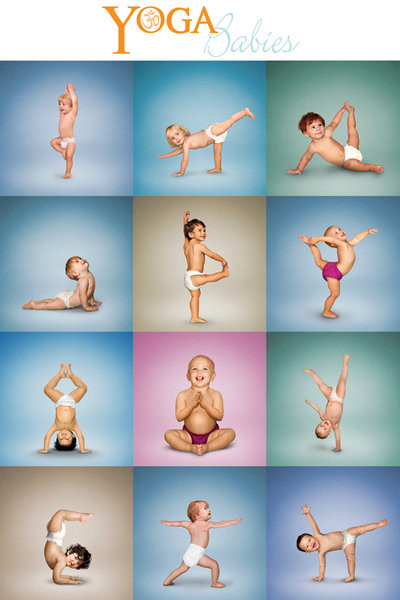 Poster Yoga - Babies Grid