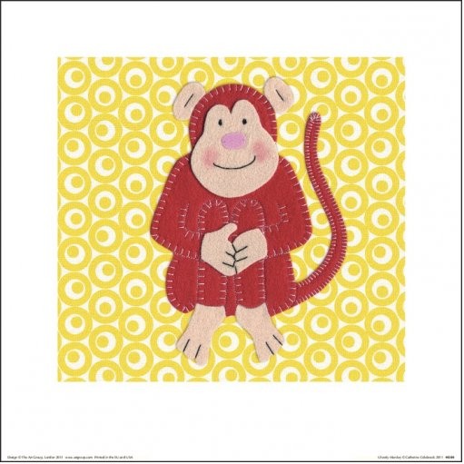 Εκτύπωση τέχνης Catherine Colebrook - Cheeky Monkey