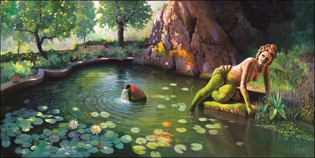Fontana di Venere Картина