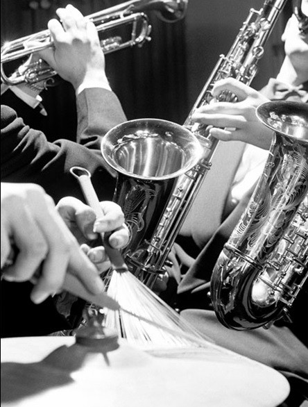 Art Print Brass and Drumsticks