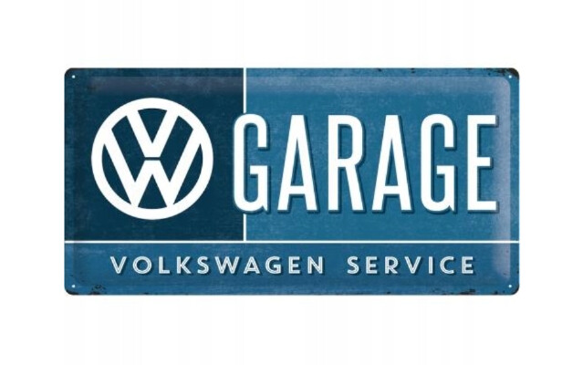 Μεταλλική πινακίδα Volkswagen VW - Garage