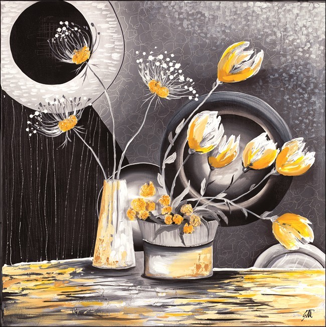 Art Print Black art 2 – Trittico