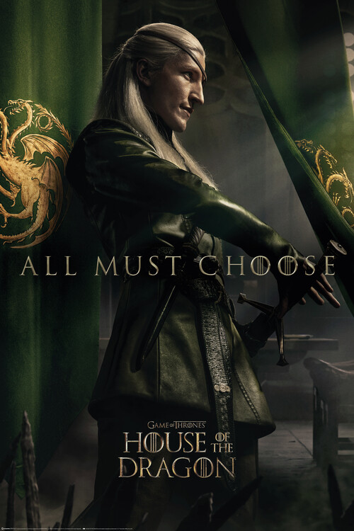 Плакат House of the Dragon - Aemond Targaryen