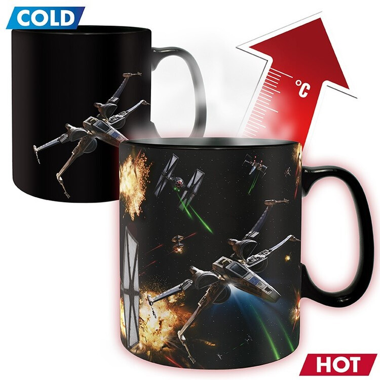 Skodelica za spreminjanje barve Star Wars - Space Battle