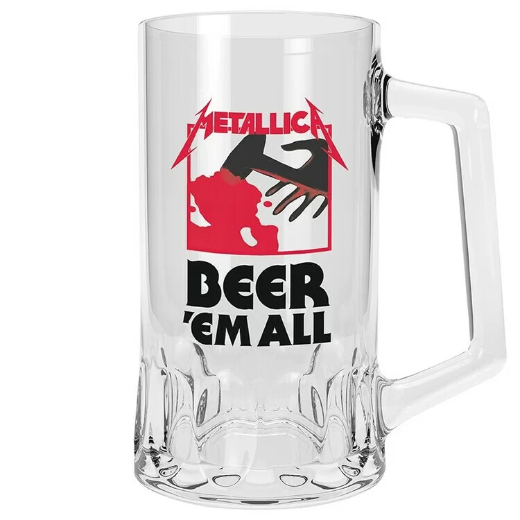 Κούπα Metallica - Beer‘Em All