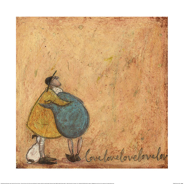 Εκτύπωση τέχνης Sam Toft - Love love love