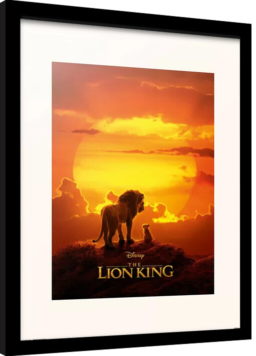 Uokvireni poster Disney - Lion King
