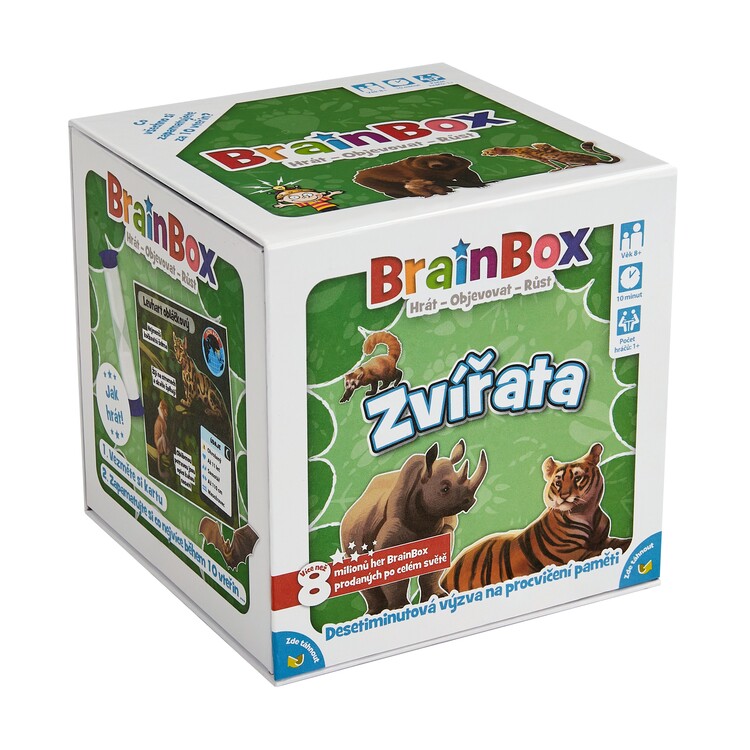 Настолна игра BrainBox - zvířata