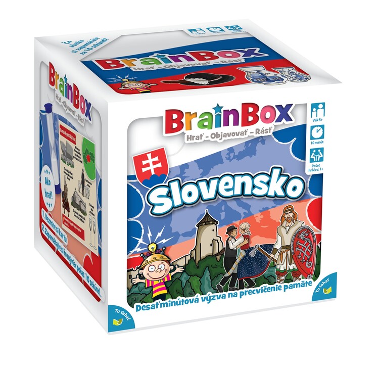 Настолна игра BrainBox - Slovensko
