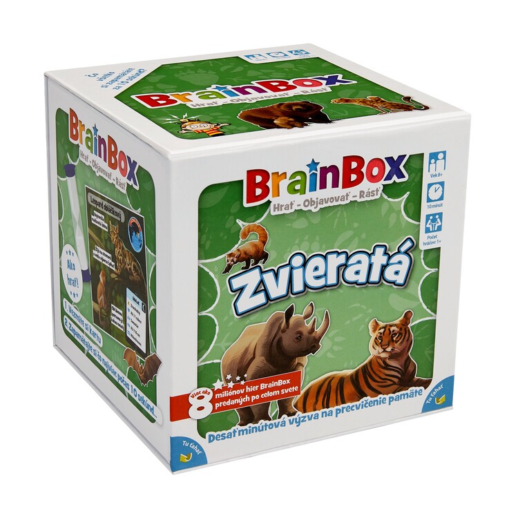 Настолна игра BrainBox - zvieratá SK