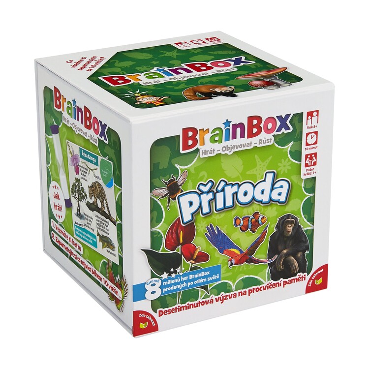 Настолна игра BrainBox - příroda
