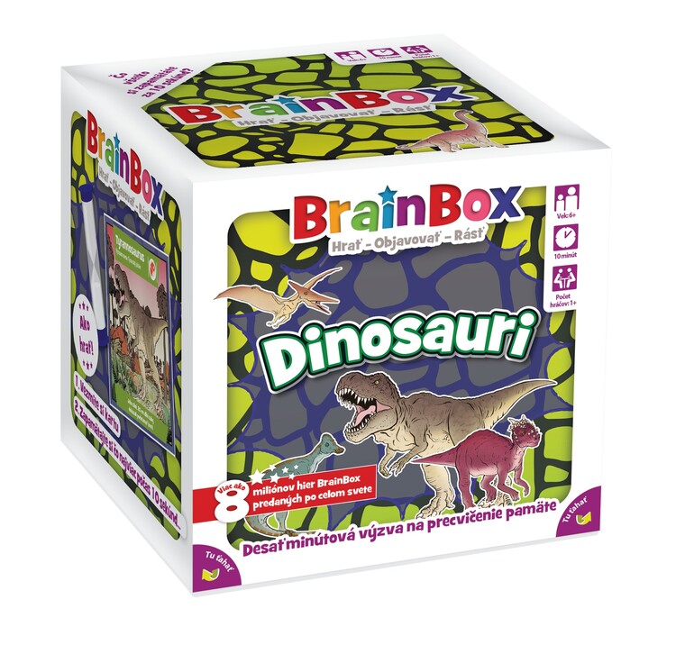 Board Game BrainBox - dinosaury SK 