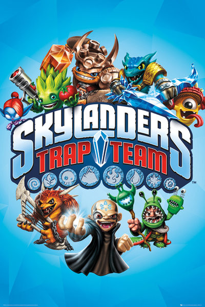Плакат Skylanders Trap Team - Trap Team