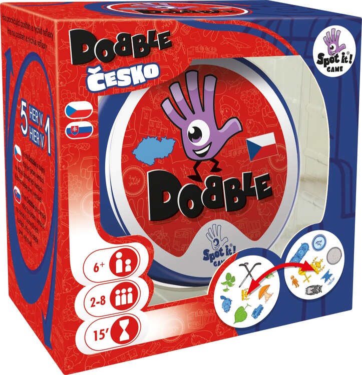Настолна игра Dobble Česko