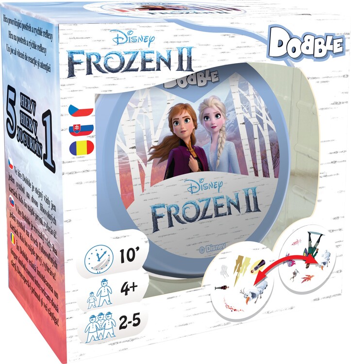 Настолна игра Dobble Frozen 2