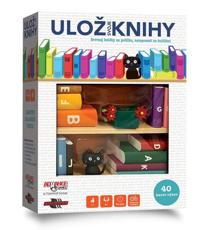 Настолна игра Ulož svoje knihy