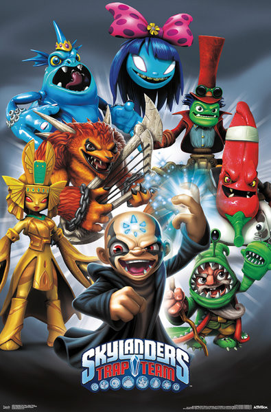 Плакат Skylanders Trap Team - Baddies