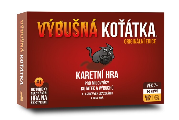 Настолна игра Výbušná koťátka