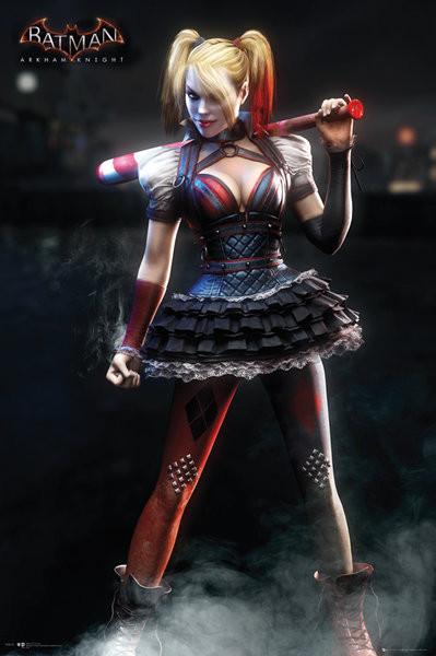 Плакат Batman Arkham Knight - Harley Quinn