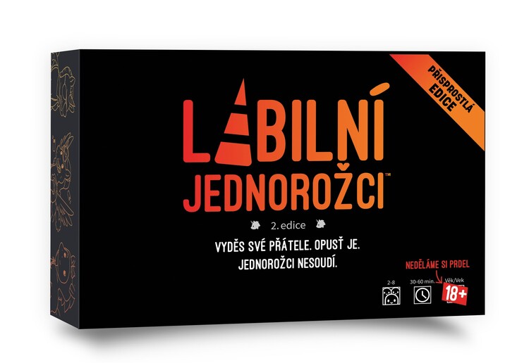 Настолна игра Labilní jednorožci: Přisprostlá edice