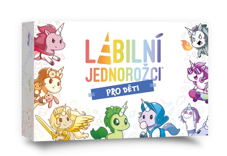Настолна игра Labilní jednorožci: Pro děti
