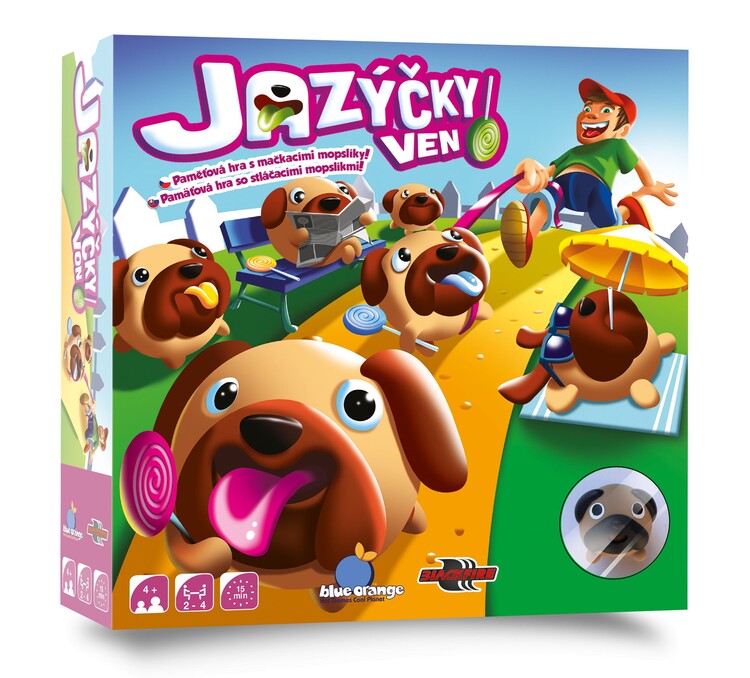 Настолна игра Jazýčky ven!