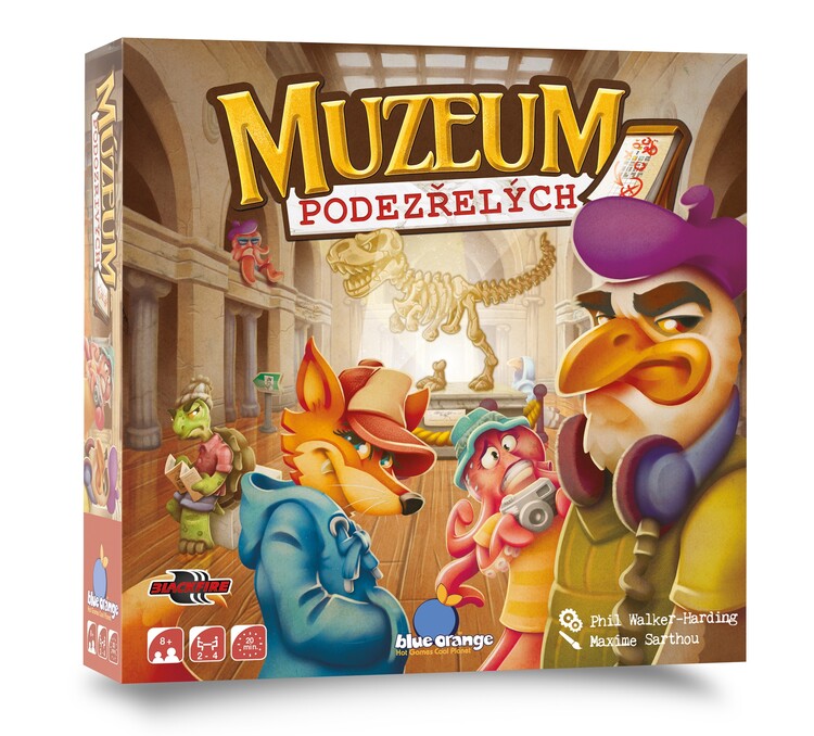Настолна игра Muzeum podezřelých