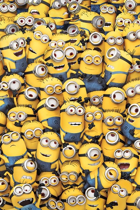 Poster Despicable Me - Many Minions
