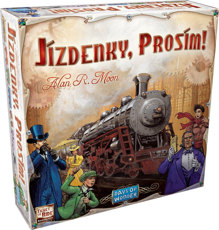 Настолна игра Jízdenky, prosím! USA