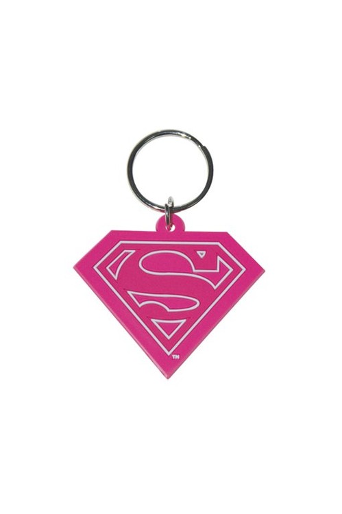 Keychain Superman - Supergirl Pink