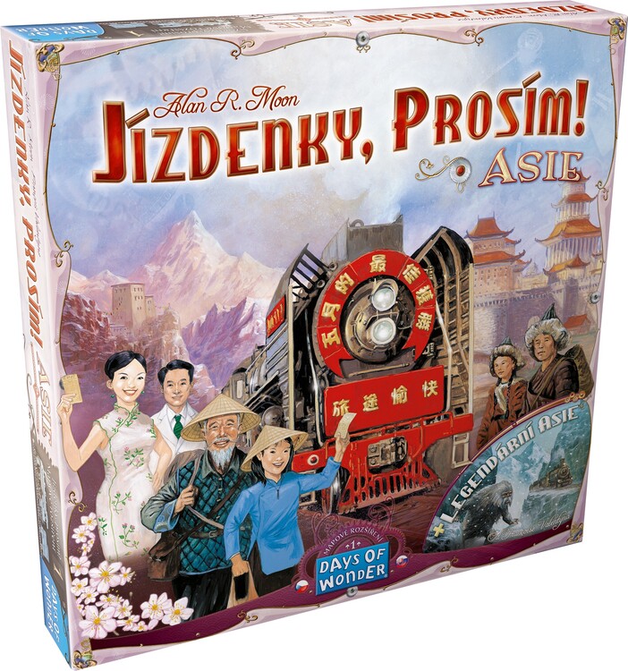 Настолна игра Jízdenky, prosím! Asie