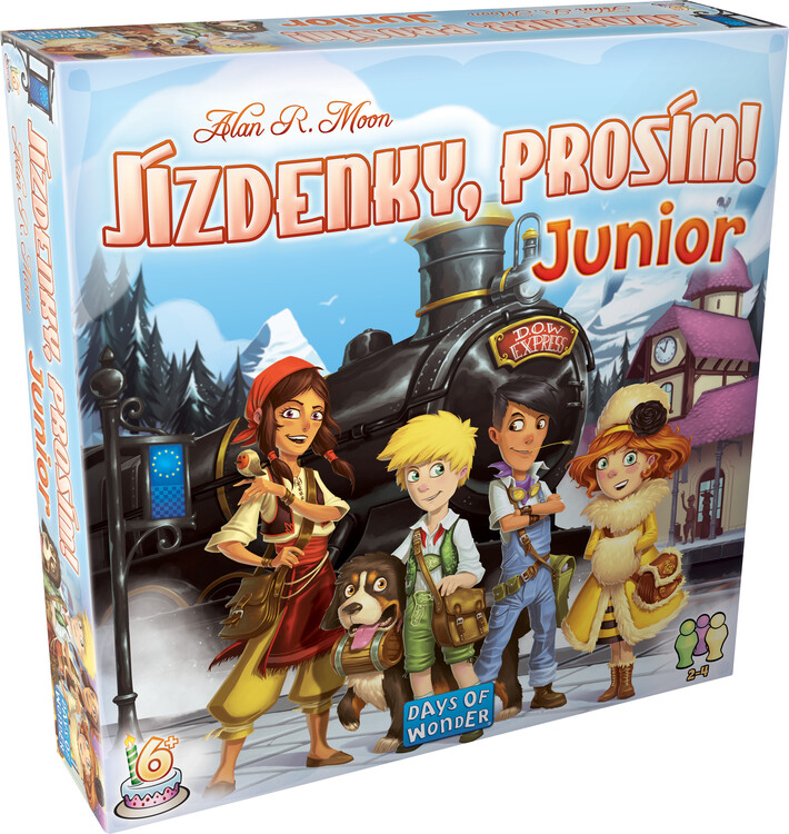 Настолна игра Jízdenky, prosím! Junior