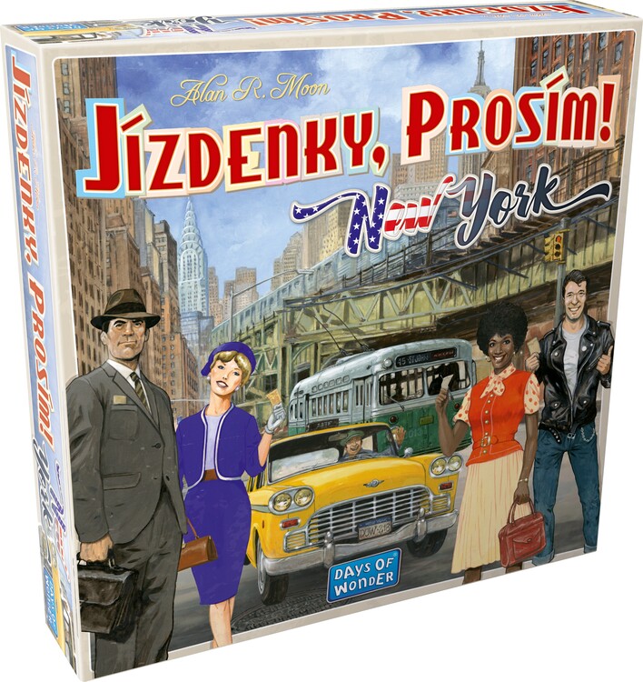 Настолна игра Jízdenky, prosím! New York