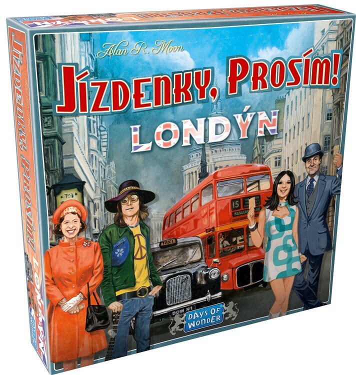 Настолна игра Jízdenky, prosím! Londýn