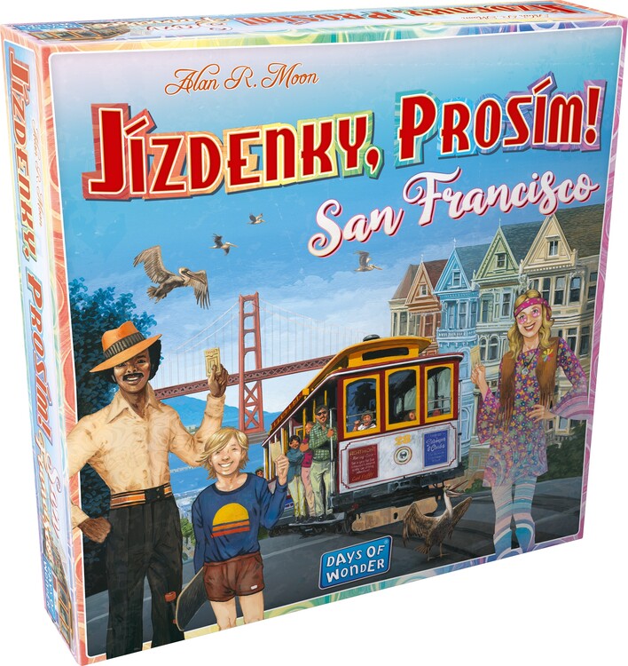 Настолна игра Jízdenky, prosím! San Francisco