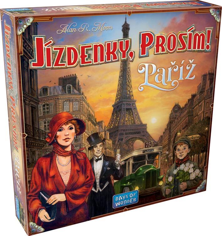 Настолна игра Jízdenky, prosím! Paříž