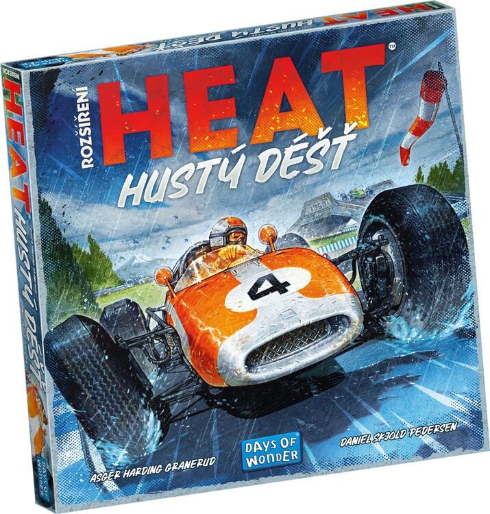 Настолна игра Heat: Hustý déšť