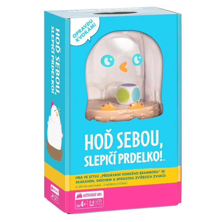 Настолна игра Hoď sebou, slepičí prdelko!