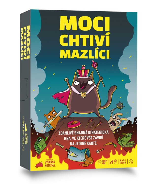 Настолна игра Mocichtiví mazlíci