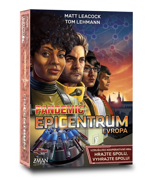 Настолна игра Pandemic: Epicentrum - Evropa