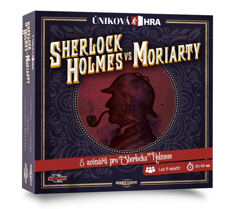 Настолна игра Sherlock Holmes VS Moriarty