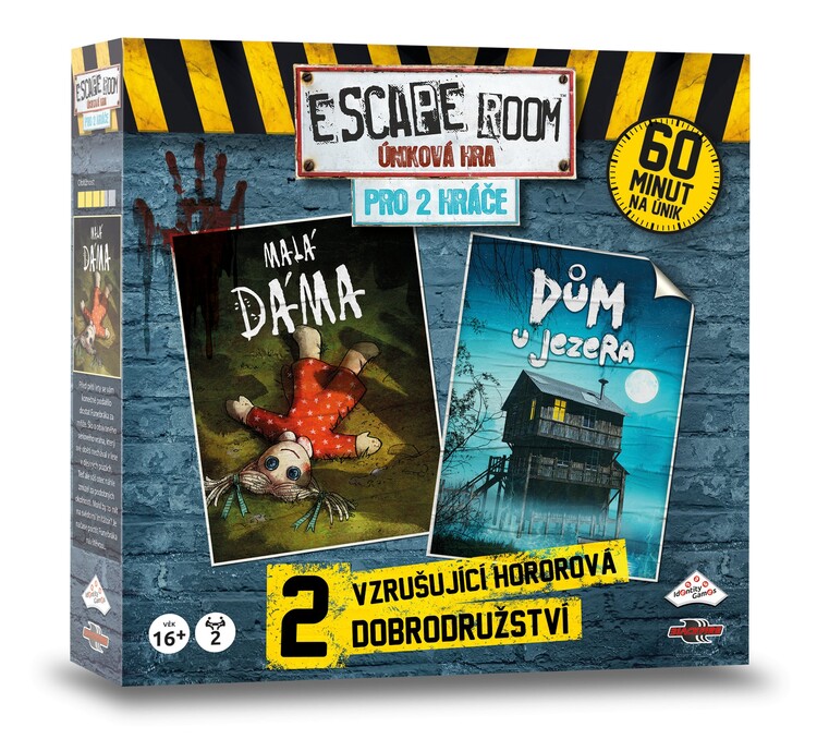 Настолна игра ESCAPE ROOM pro 2 hráče - 2. díl      
