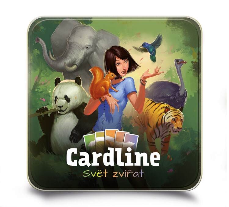 Настолна игра Cardline - Svět zvířat