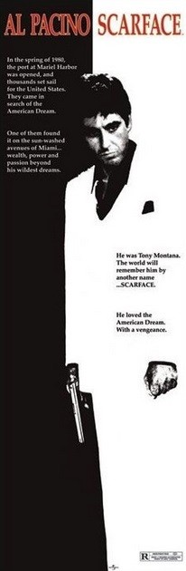 Uokvirjen plakat Scarface - One sheet