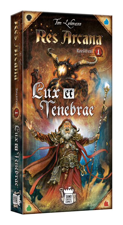 Настолна игра Res Arcana - Lux & Tenebrae CS