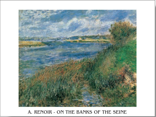 The Banks of the Seine at Champrosay, 1876 Картина