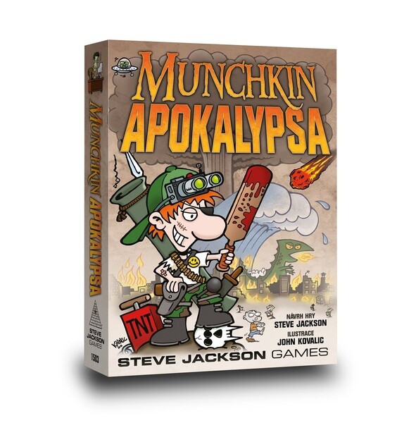 Настолна игра Munchkin Apokalypsa