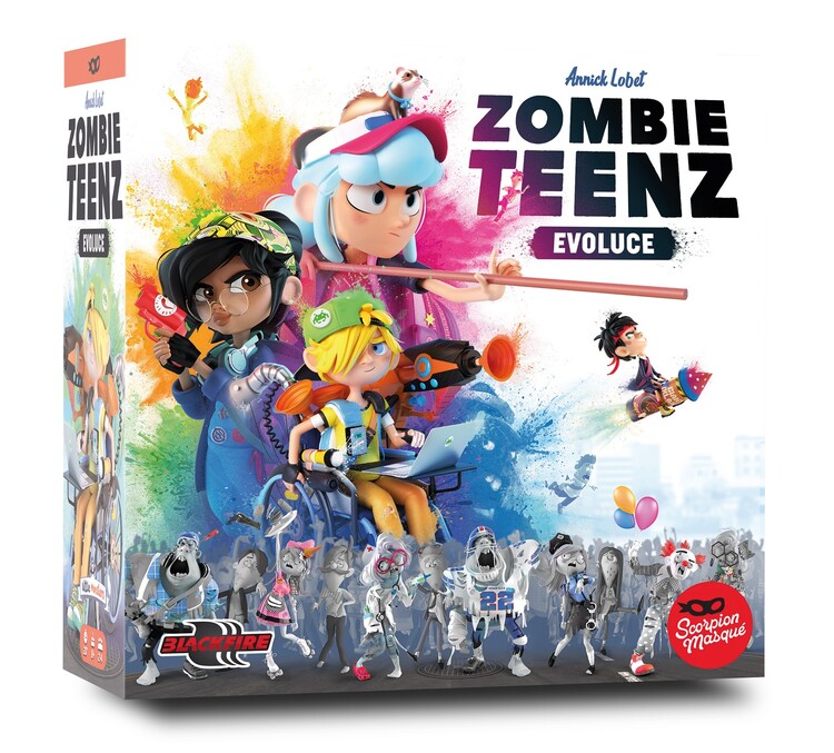Настолна игра Zombie Teenz: Evoluce